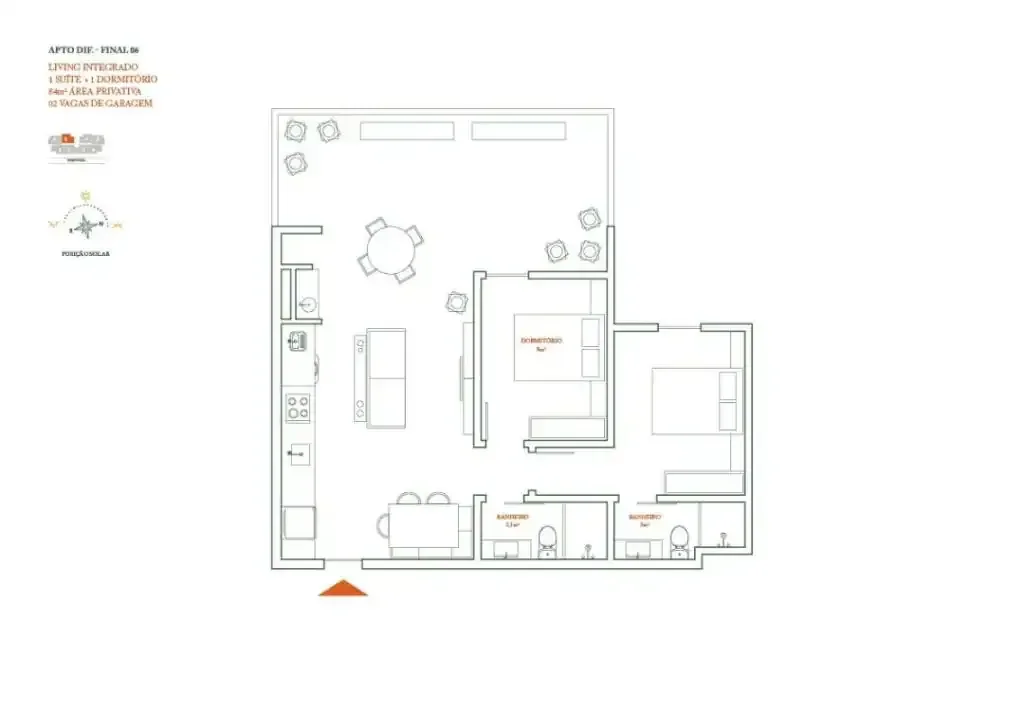 Foto 19 de Última Unidade no São Francisco de Assis – Apartamento Novo com Terraço, Rooftop com Piscina e Vista Panorâmica de BC. Entrega em Setembro