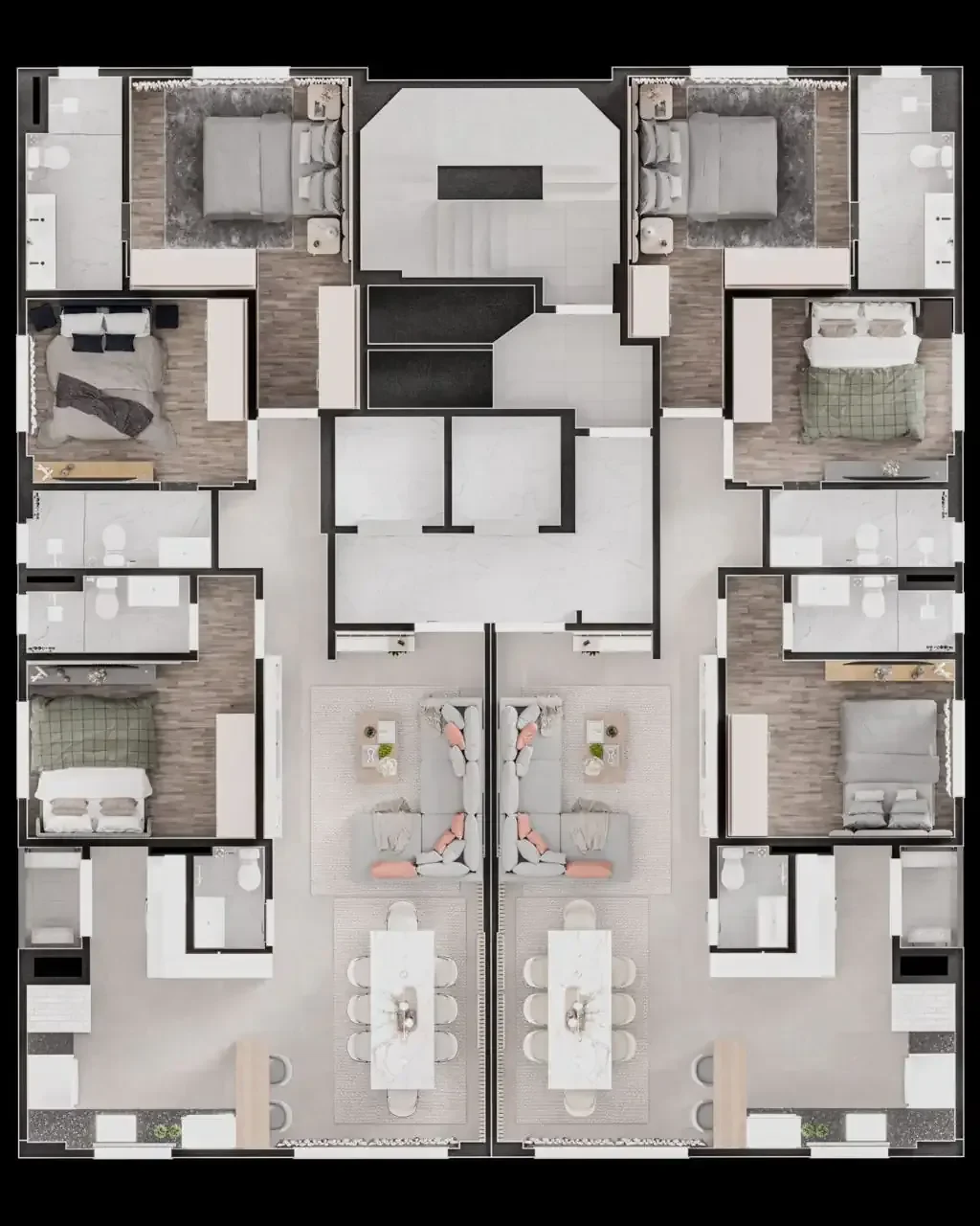 Foto 10 de Apartamento na Planta com 3 Suítes e 2 Vagas no Centro de BC – Empreendimento de 16 Pavimentos, Construtora Conceituada e Financiamento Direto