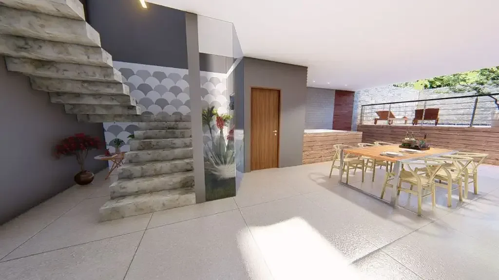 Foto 2 de Casa alto padrão com piscina e 3 suítes em Camboriú – Excelente localização